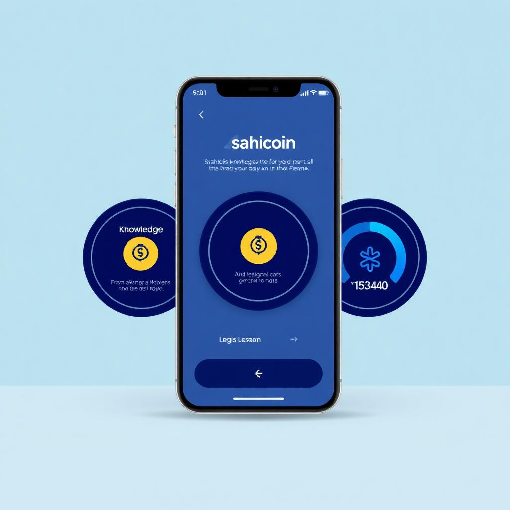 Sahicoin knowledge cards for crypto learning